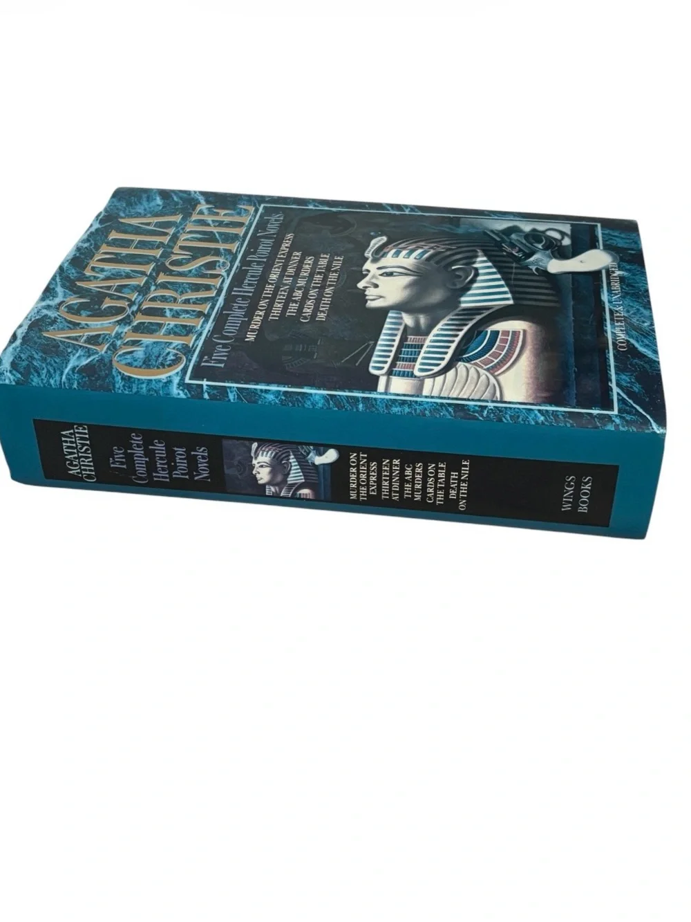 Agatha Christie Five Complete Hercule Poirot Novels by Agatha Christie Hardcover